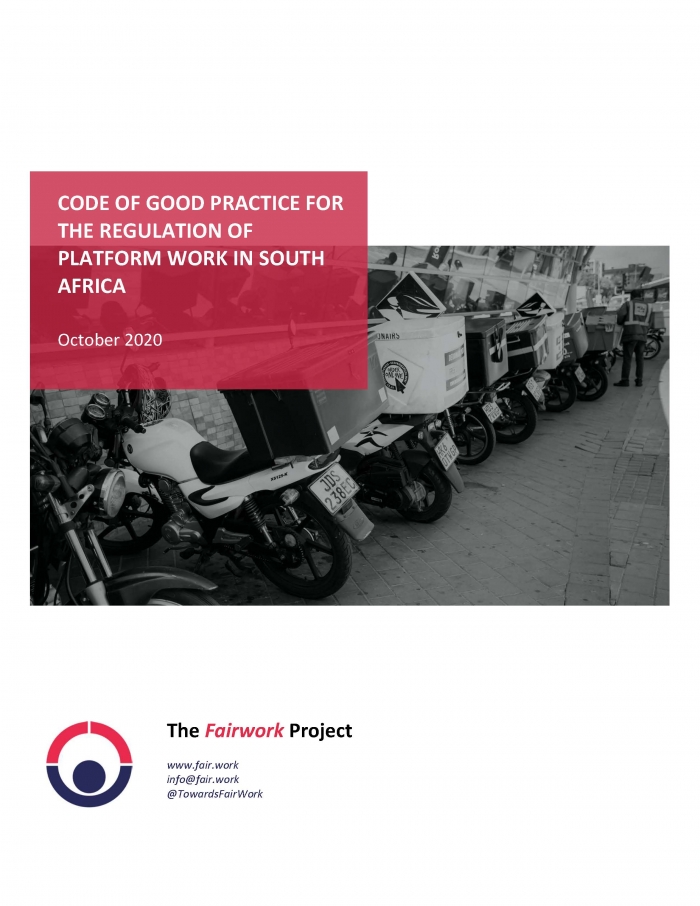 Code of Good Practice South Africa Cover