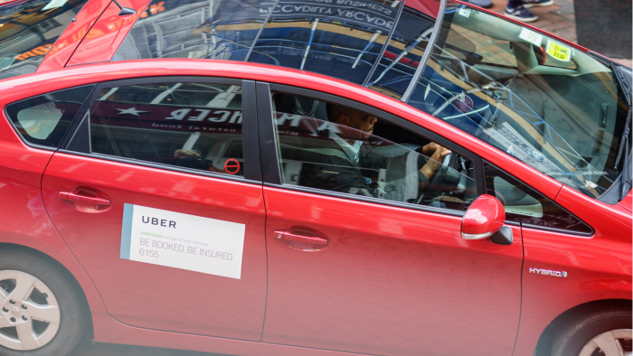 Uber driver in Birmingham, England
