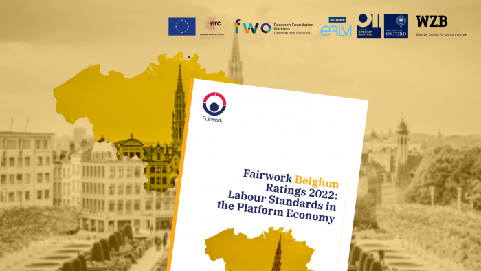 Fairwork Belgium Ratings 2022
