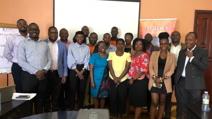 Group picture of participants in Fairwork Uganda's stakeholder meeting