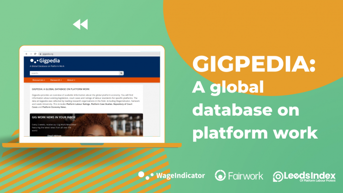 Gigpedia. A global database on platform work
