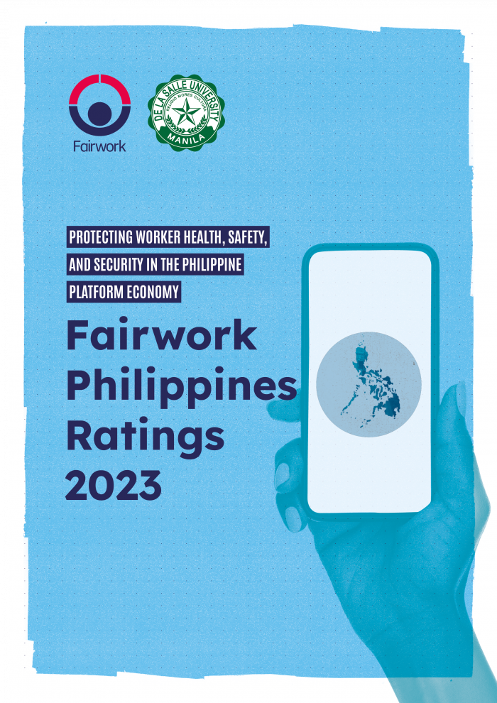 Fairwork Philippines Ratings 2023 - Cover Page