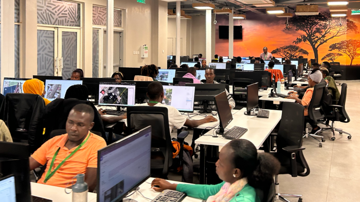 Clickworkers in Nairobi