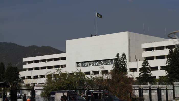 Pakistan parliament building