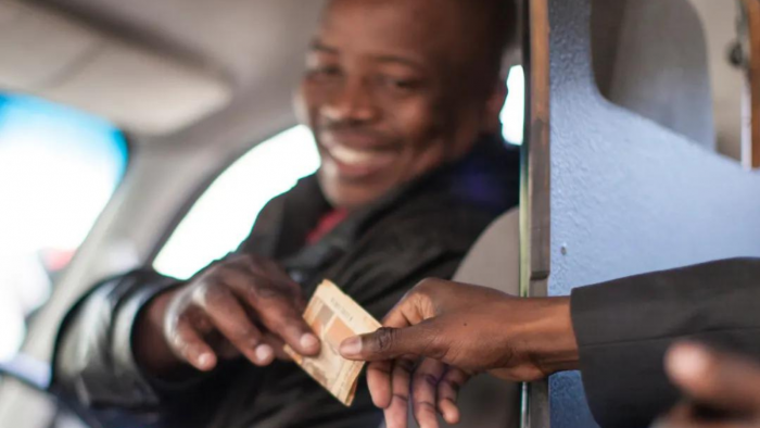 Driver getting paid