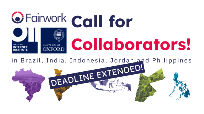 Call for Collaborators - deadline extended