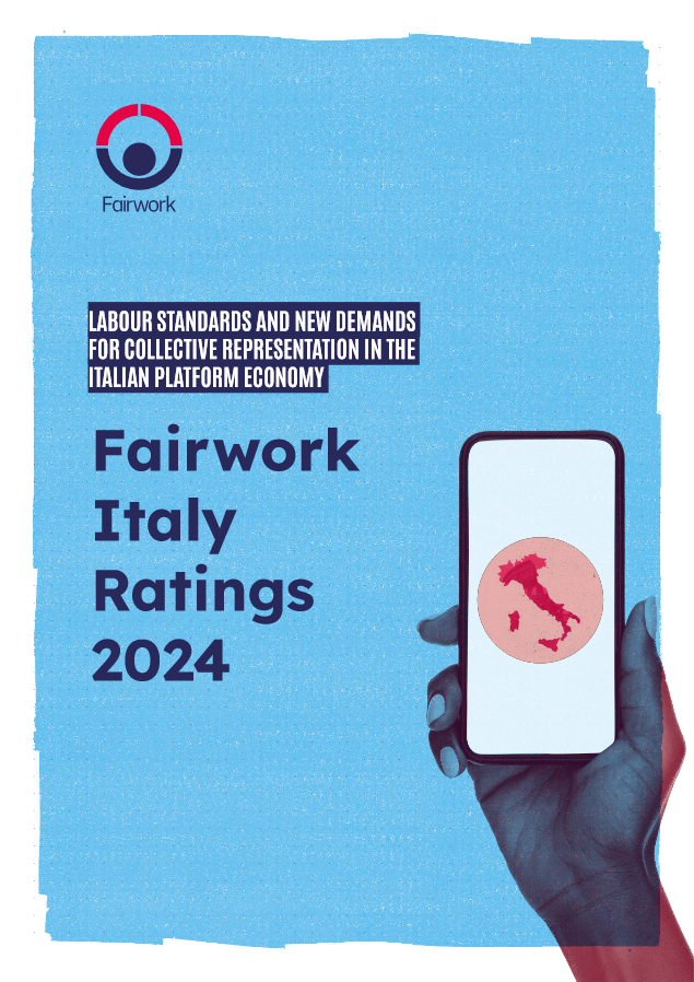 Cover of Fairwork Italy Report 2024