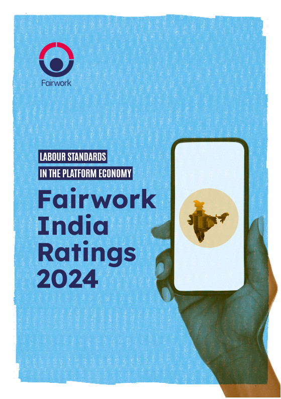 cover of the Fairwork India Report 2024