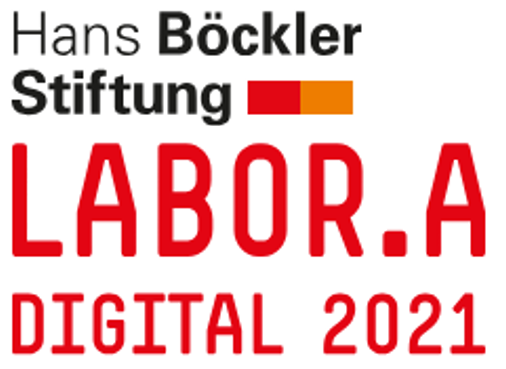 LABOR.A digital logo