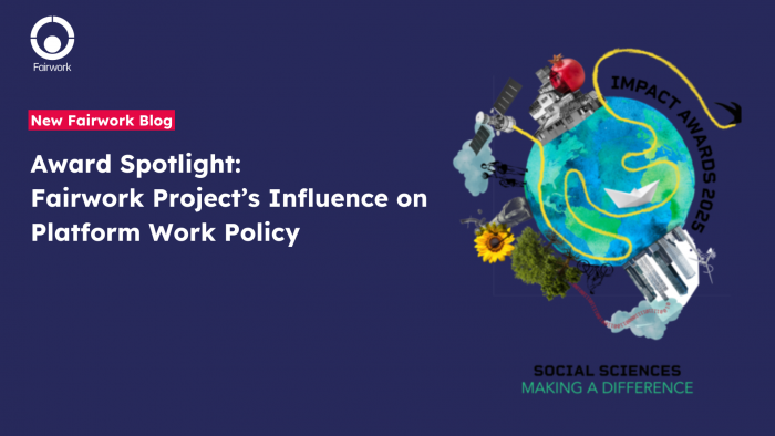 Fairwork Project Recognised for Global Policy Influence at the 2025 Oxford Social Science Impact Awards